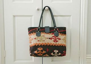 Kelim tote bag from nomad ideas