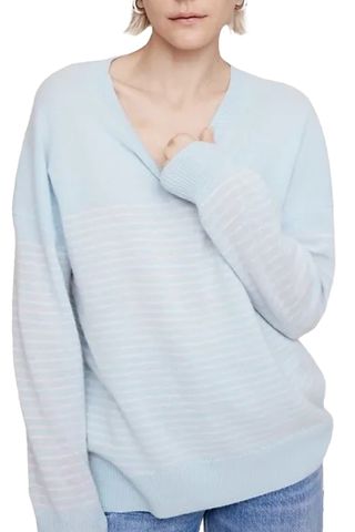 Lightweight Cashmere V-Neck Sweater