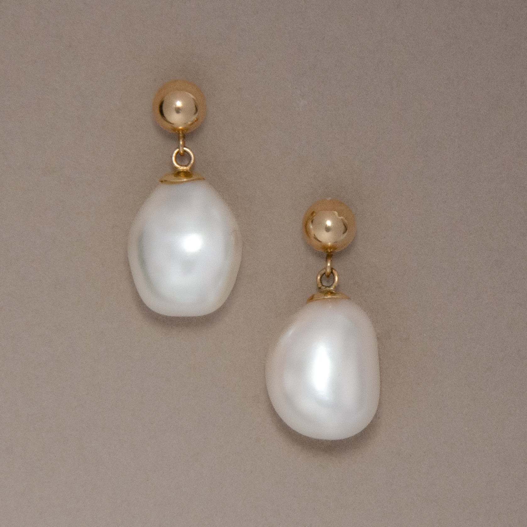 Steph Mazuera, Pearl Drop Earrings