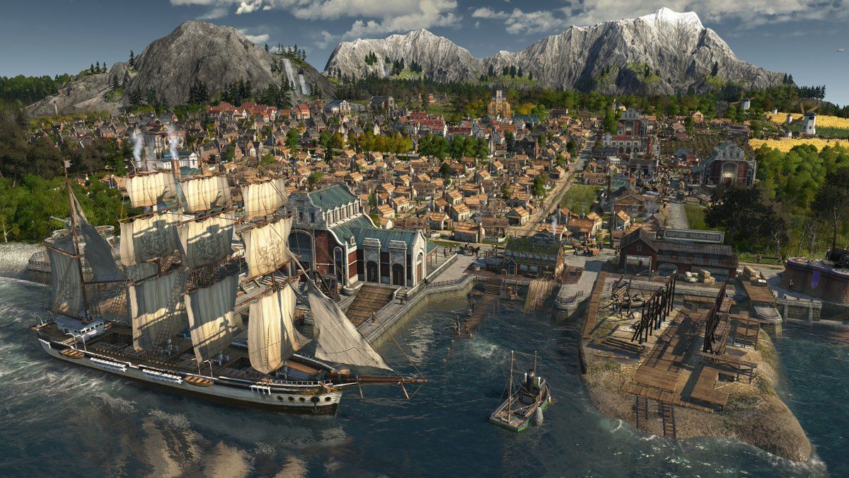 Anno 1800 Is The Fastest Selling Game In The Year Old Series Pc Gamer