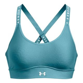 Core workouts at home: Under Armour sports bra