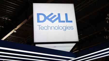 Dell technologies logo seen in Poznan, Poland.