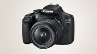 Canon EOS 2000D + obiettivo EF-S 18-55mm IS II + zaino + scheda SD da 16 GB a €379,99