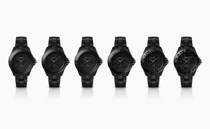 Black Chanel watches Collection