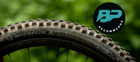 Michelin Wild Enduro MH tire fitted to a wheel