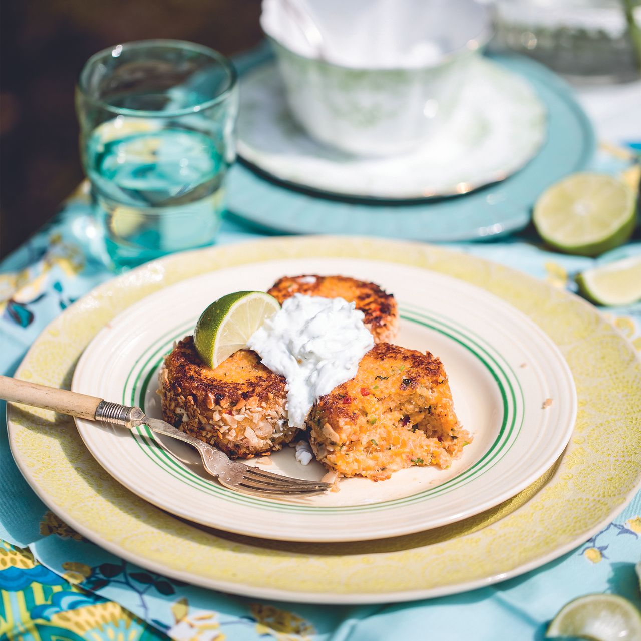 Photo of quinoa cakes 