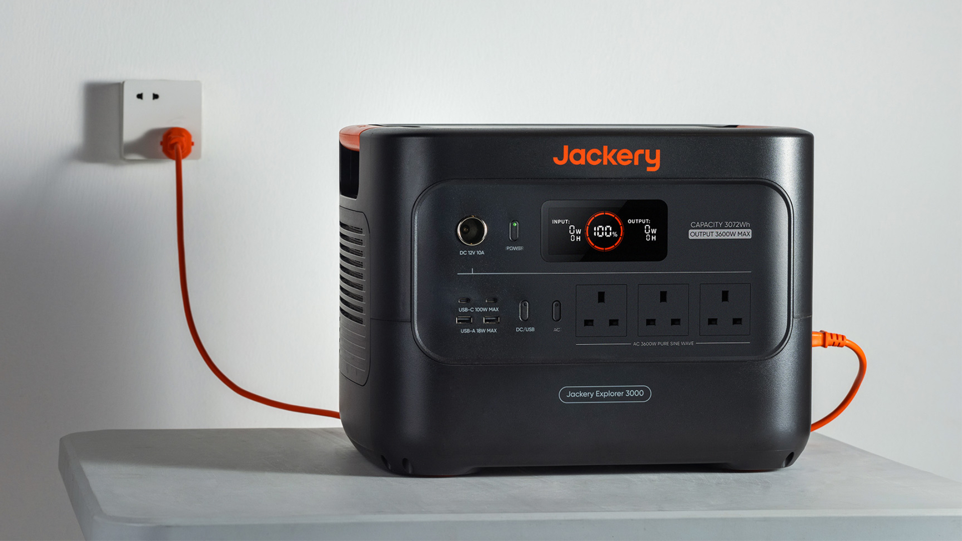 Jackery Explorer 3000 V2 on white background