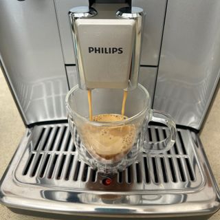 Testing Philips bean to cup coffee machine