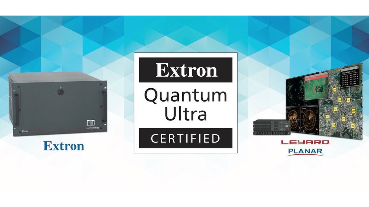 Extron is working with industry-leading display manufacturers to guarantee consistent, stable presentation of source content when using professional displays with the Quantum Ultra 4K Video Wall Processor. 