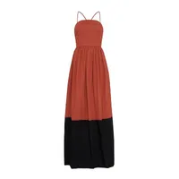 Bassike knotted back cotton dress