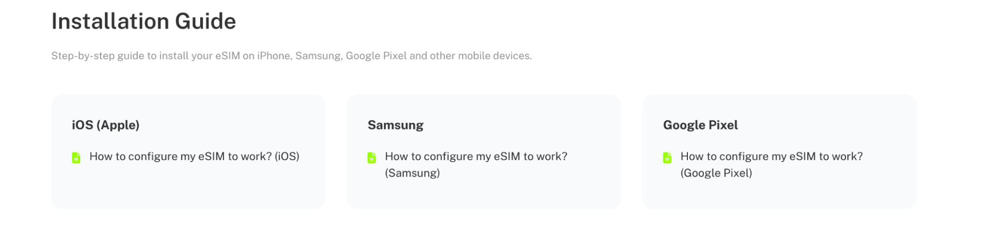 Flexiroam esim installation guide