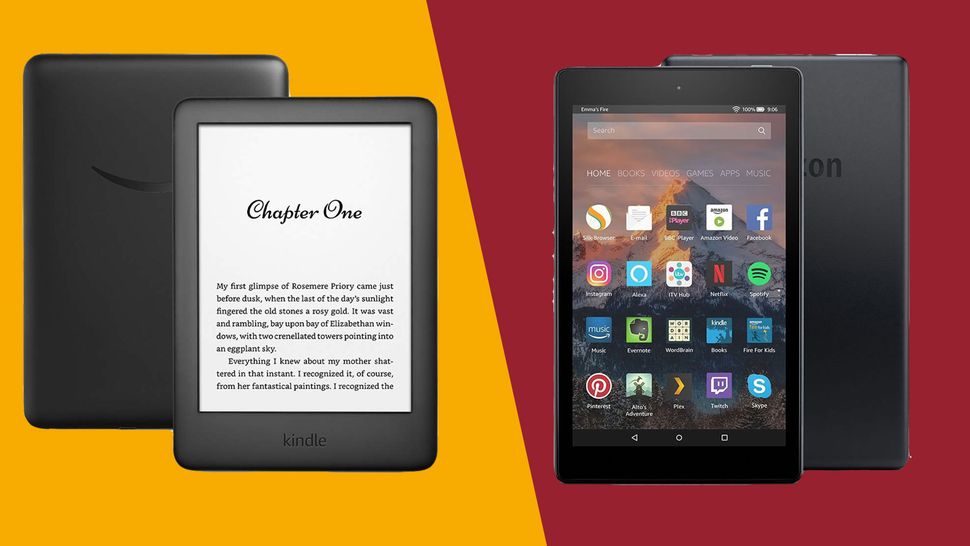 Amazon Kindle vs Amazon Fire tablet: we'll help you understand the