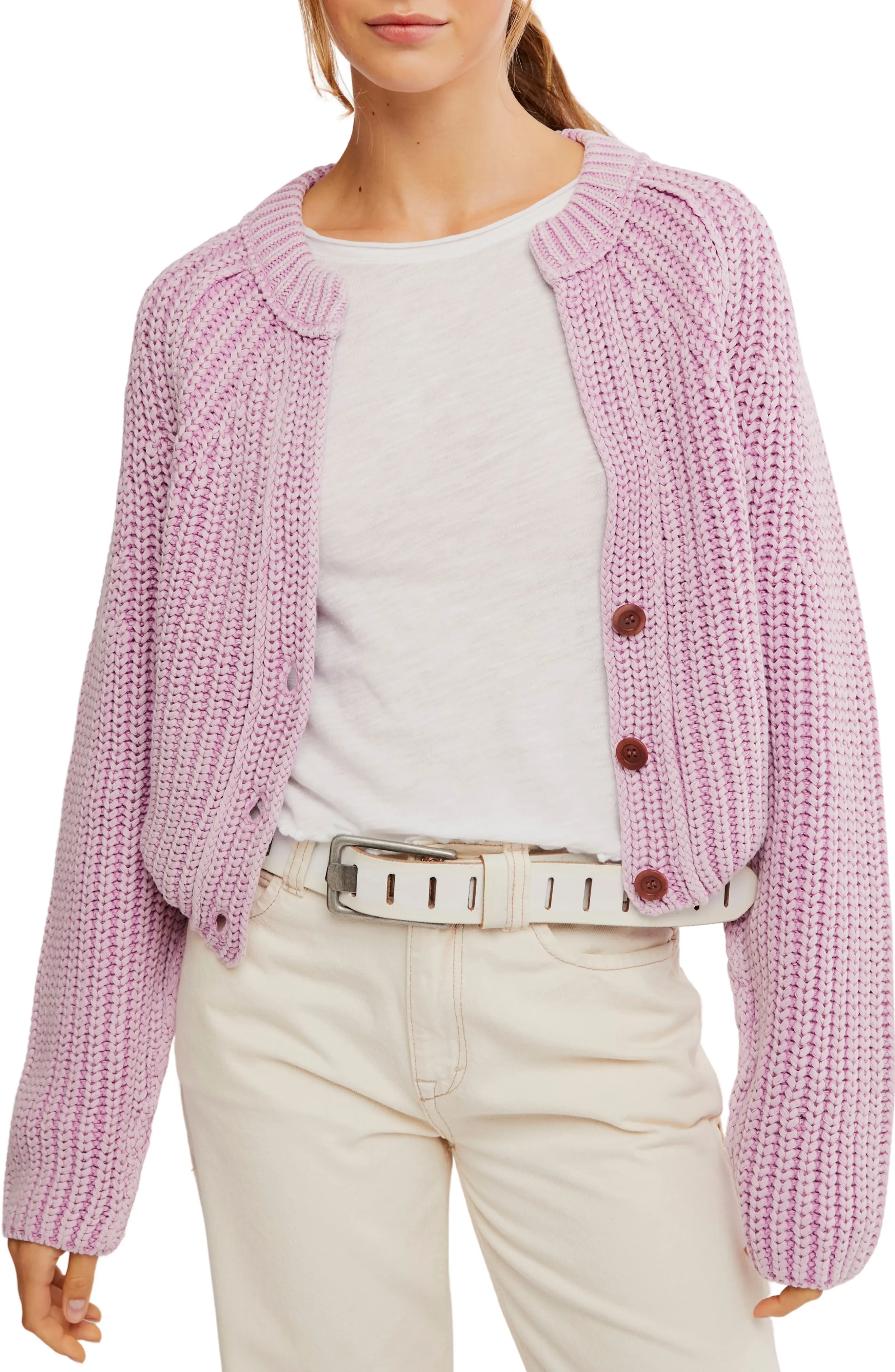 Free People, Sweet Nothing Cotton Cardigan