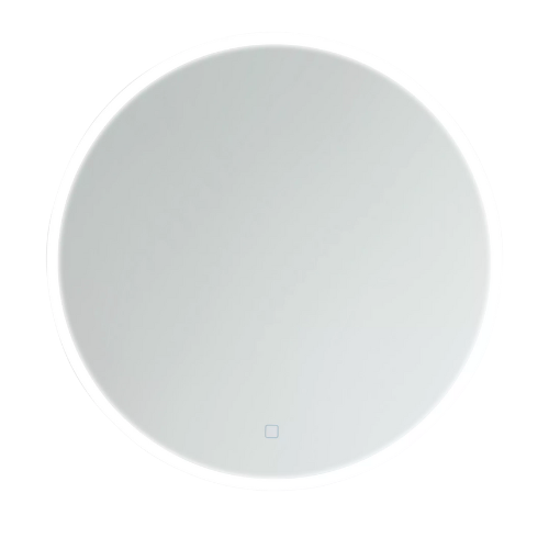 John Lewis Aura Wall Mounted Illuminated Bathroom Mirror, Round