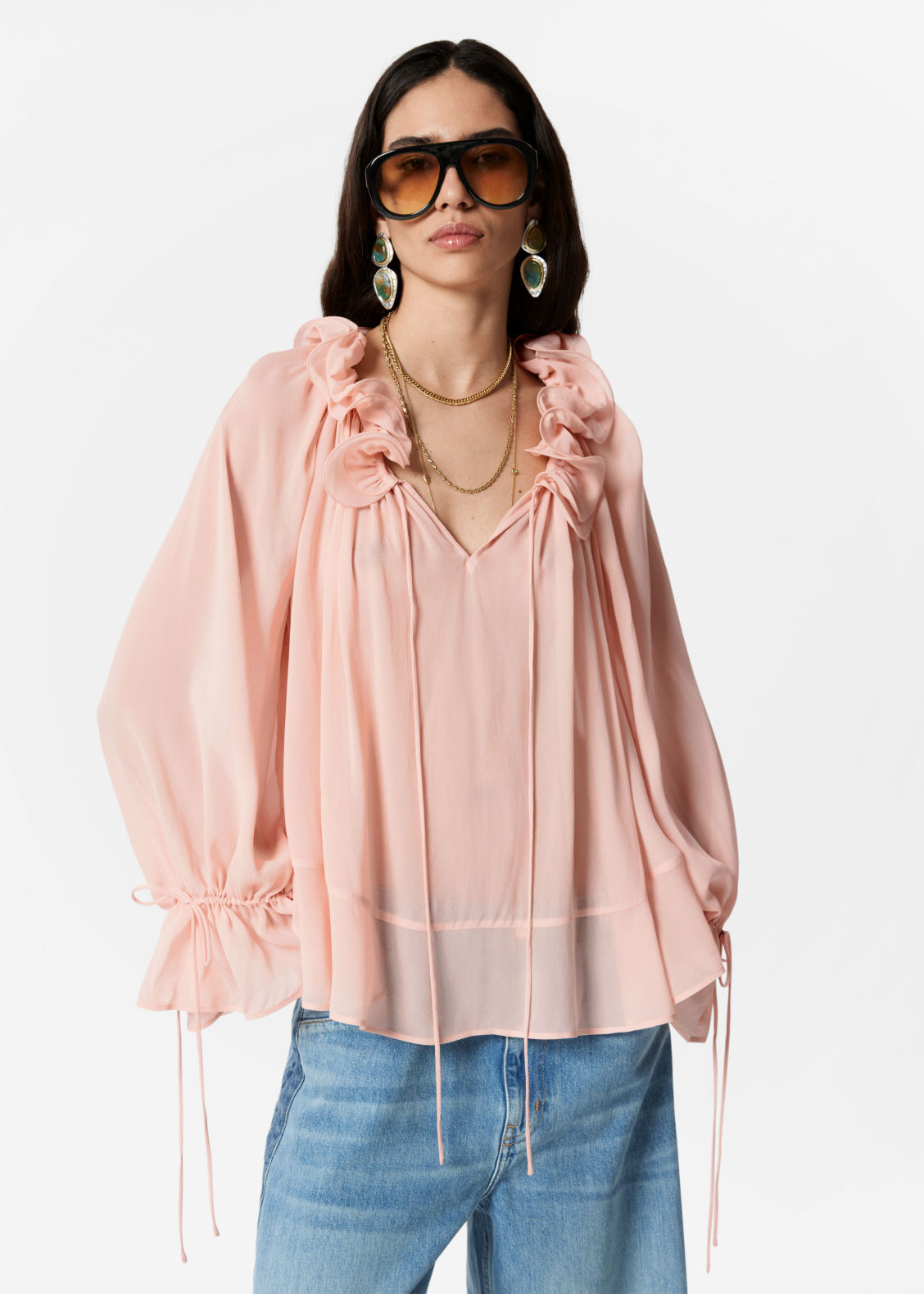 Ruffle Blouse