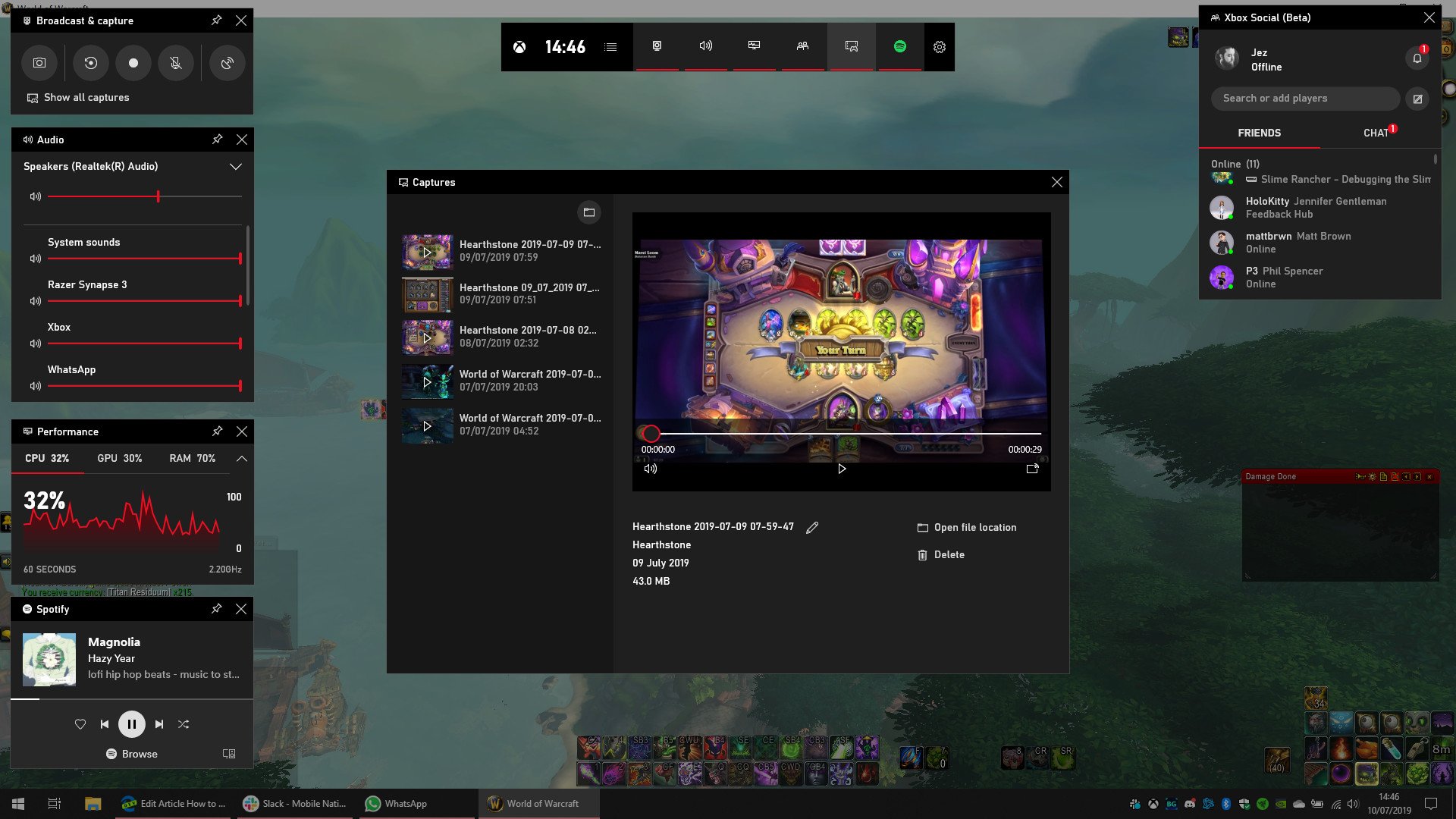 Microsoft's new Xbox Game Bar launches for Windows 10 as a useful