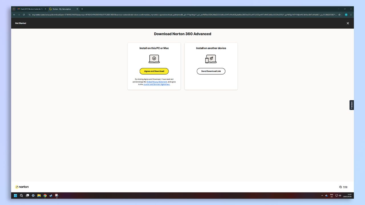 Norton 360 Advanced antivirus software