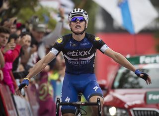 Davide de la Cruz (Etixx-Quickstep) wins stage 9 of the Vuelta a Espana