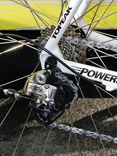 &hellip;but Force rear derailleurs.
