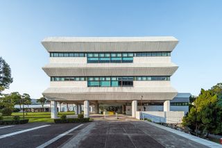 Wu Chung Library, CUHK as part of hong kong brutalism map