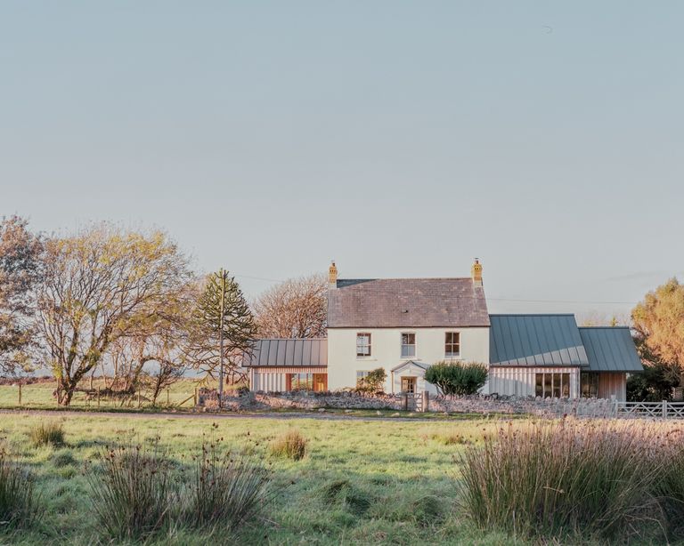 Welsh coastal farmhouse