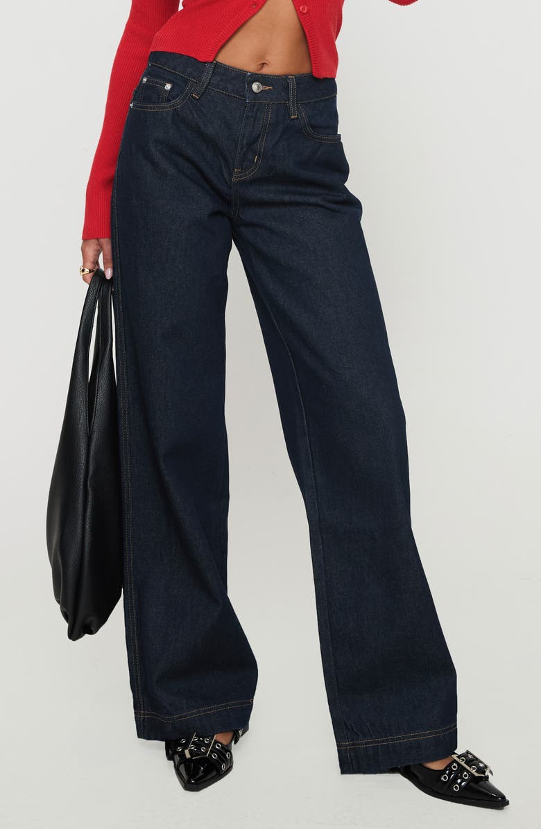 Jankins Low Rise Baggy Wide Leg Jeans