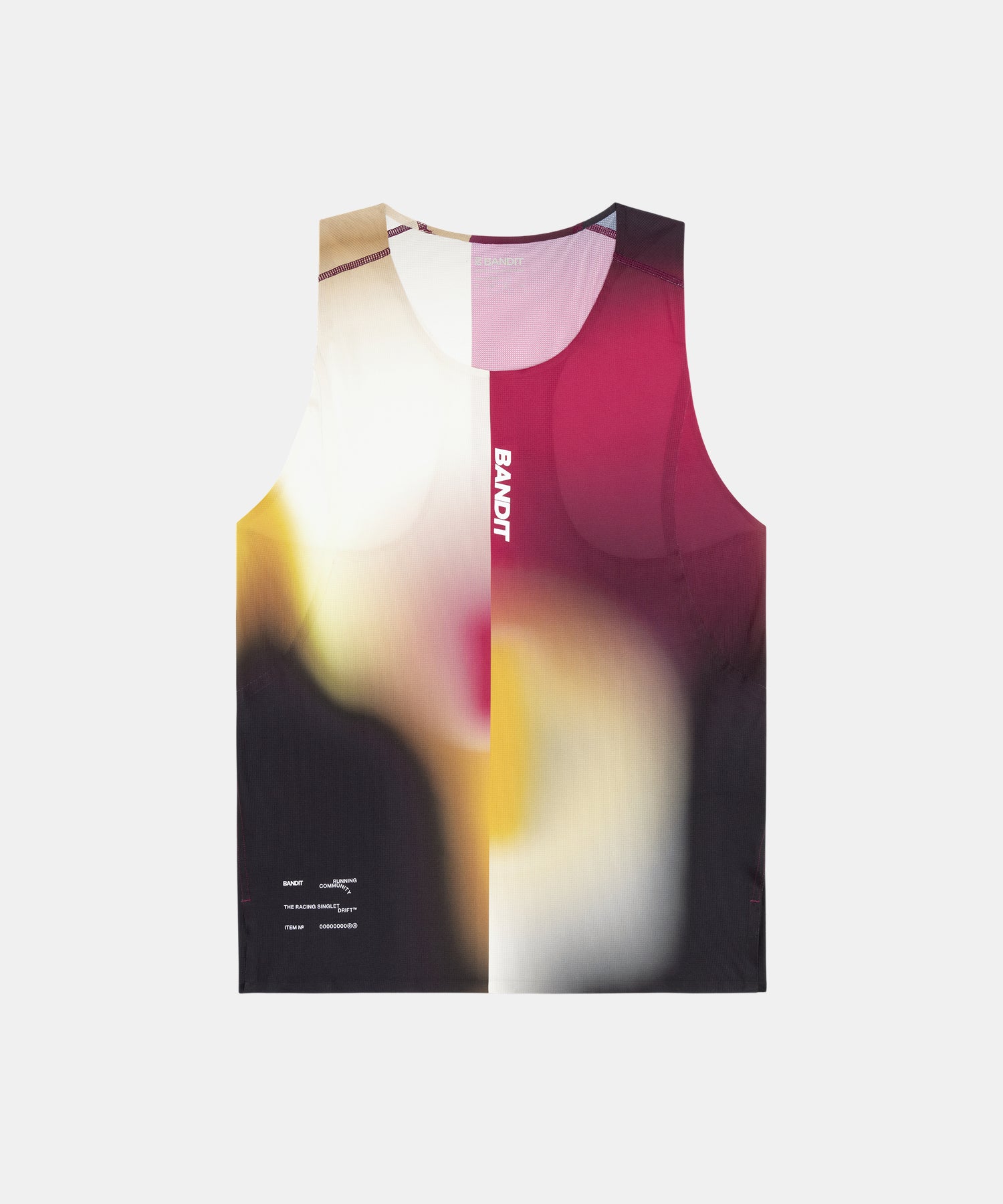 Drift&amp;trade; Racing Singlet - Dijon / Fig Gradient
