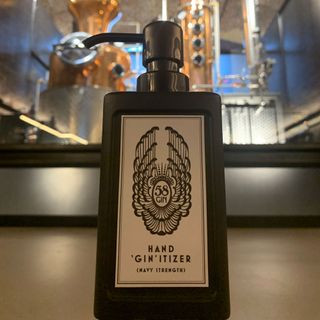 58 gin hand gin-tizer in black colour