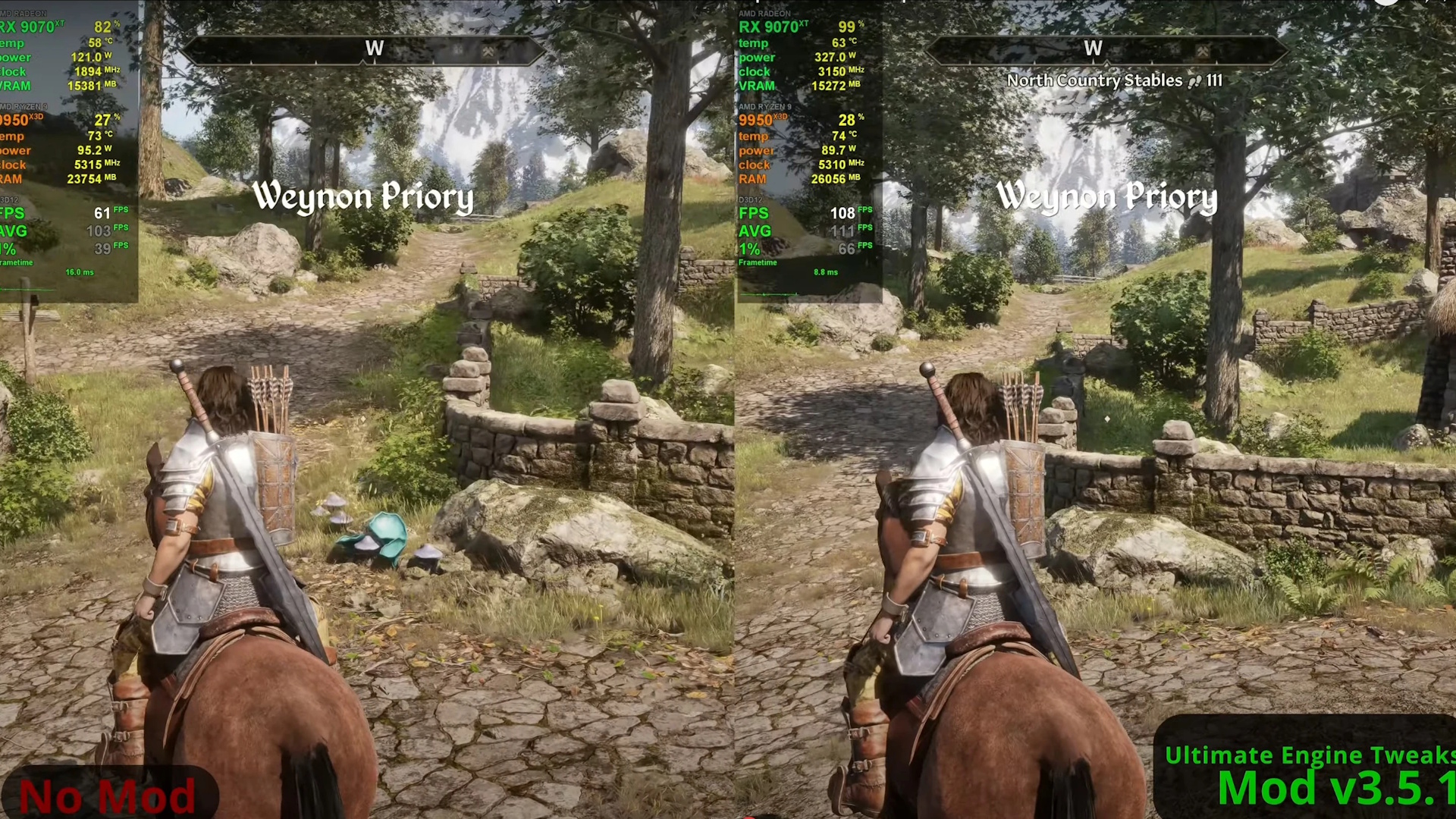 Oblivion Remastered best mods - Ultimate Engine Tweaks