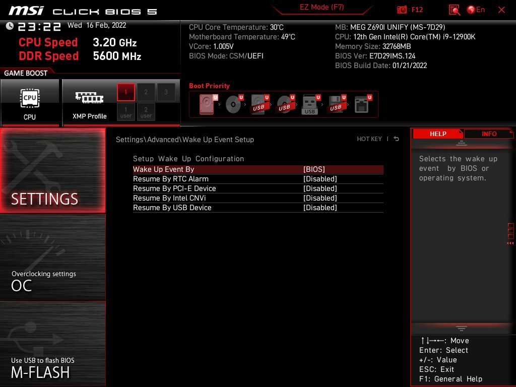 MSI MEG Z690I Unify