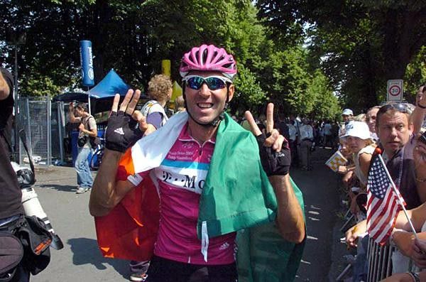 Eddy Mazzoleni (T-Mobile) hopes for an Italian world cup win