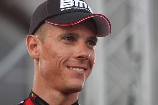 Philippe Gilbert (BMC) was welcomed by his home crowds