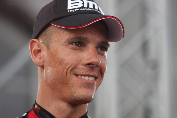 Philippe Gilbert (BMC) was welcomed by his home crowds