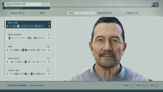 Starfield character creator facial screenshot - after Jan 17 patch