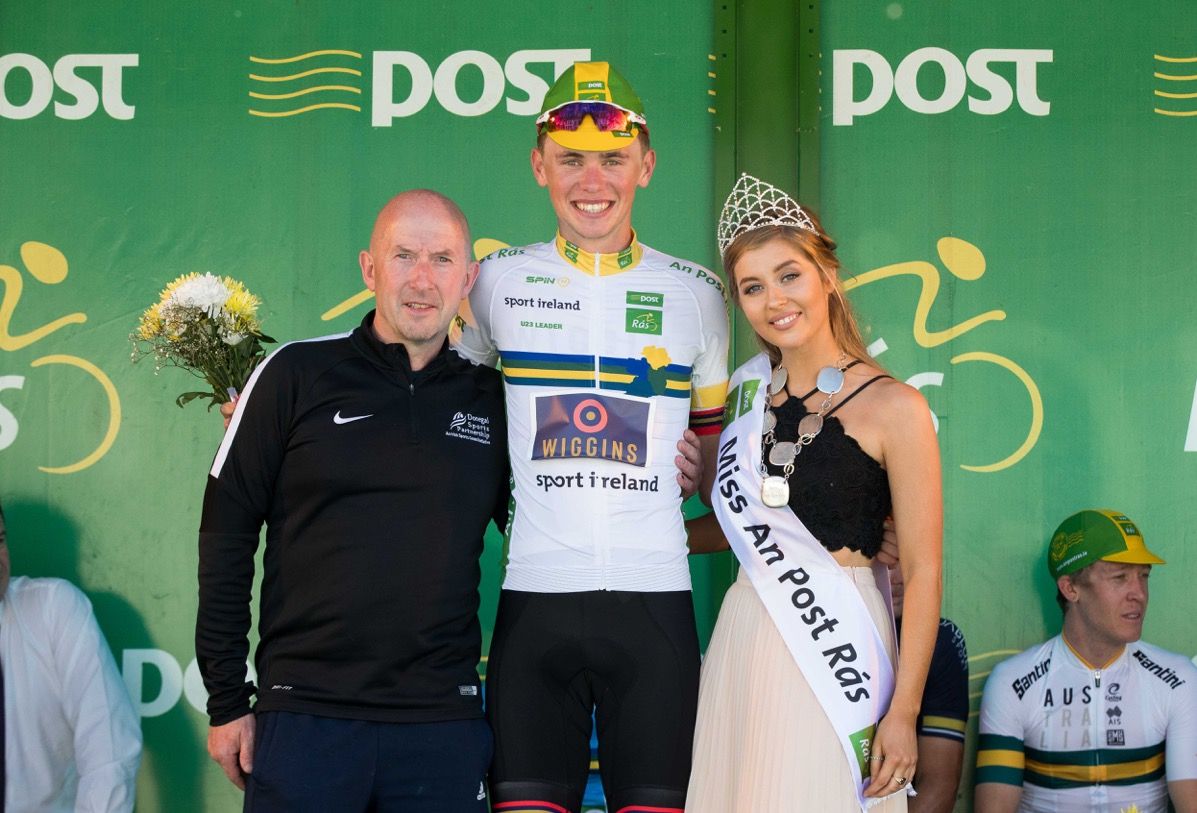 Best young rider, Michael O'Loughlin (Team Wiggins)
