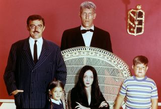 The Addams Family TV series (with Wednesday, front left) was huge in the 1960s.