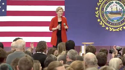 Elizabeth Warren zings Mike Pence