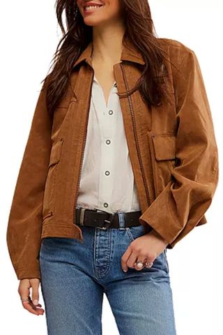 Blair Faux Suede Jacket