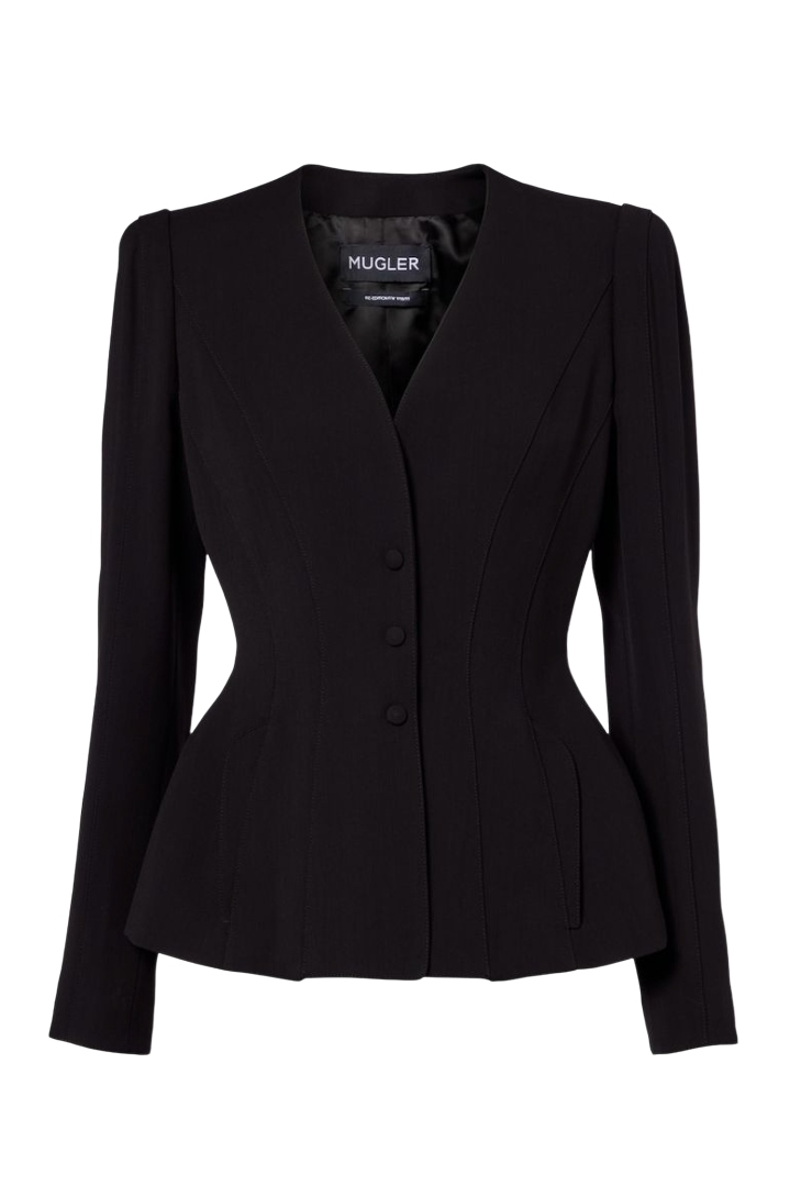 Mugler, Re/edit Single-Breasted Blazer