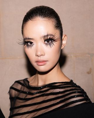 Harris Reed Autumn/Winter 2025 London Fashion Week Beauty Look