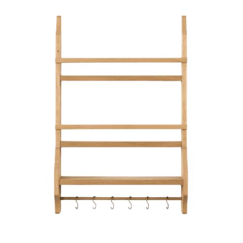 wooden plate rack