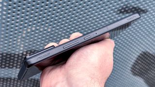 The Asus ROG Phone 9 Pro's right side with AirTrigger controls