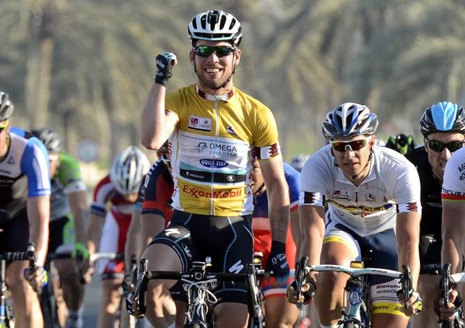 Mark Cavendish (Omega Pharma-Quickstep) stepped up where Tom Boonen faltered