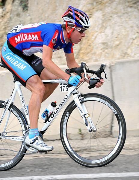 Matej Jurco (Team Milram) was solo