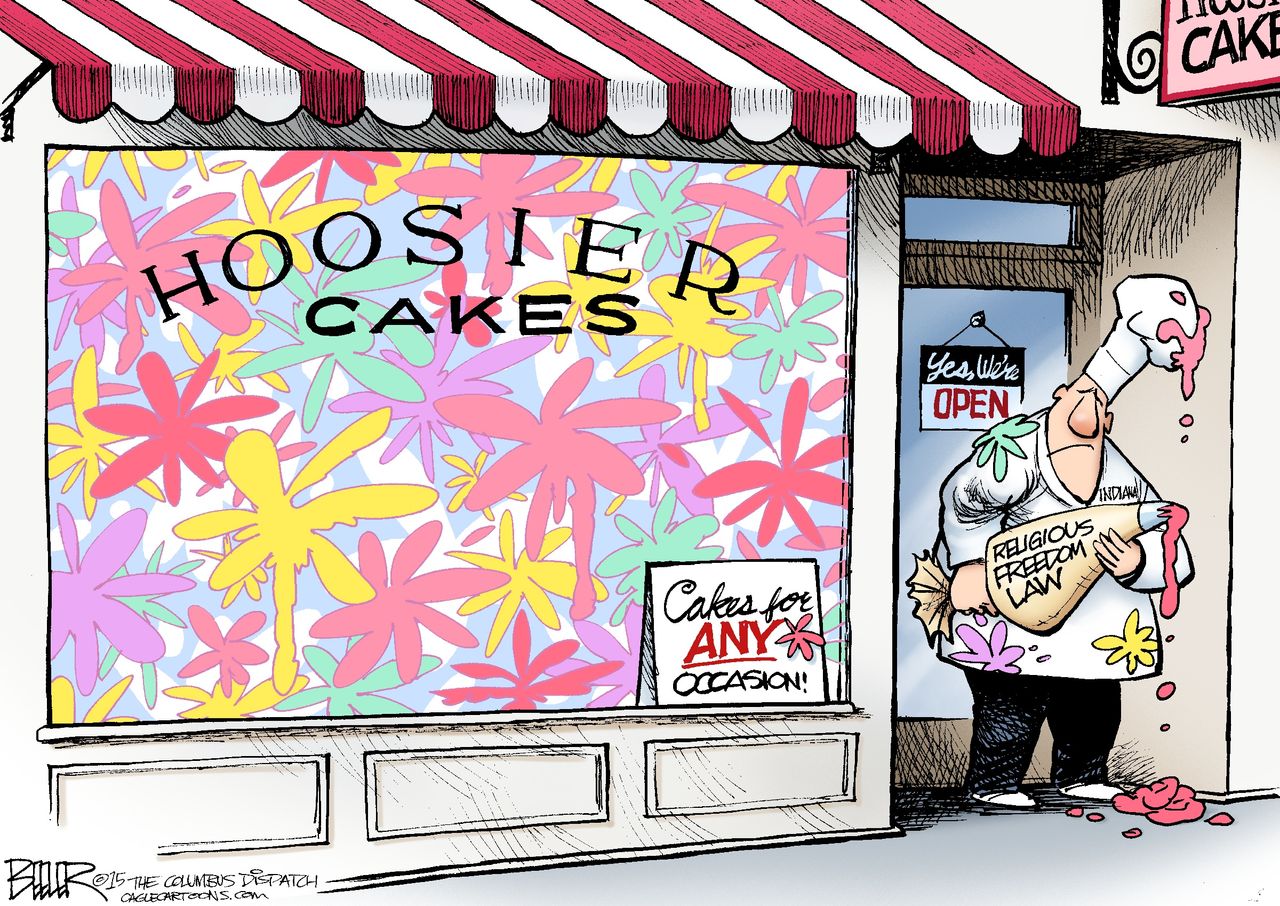 Political cartoon U.S. Indiana