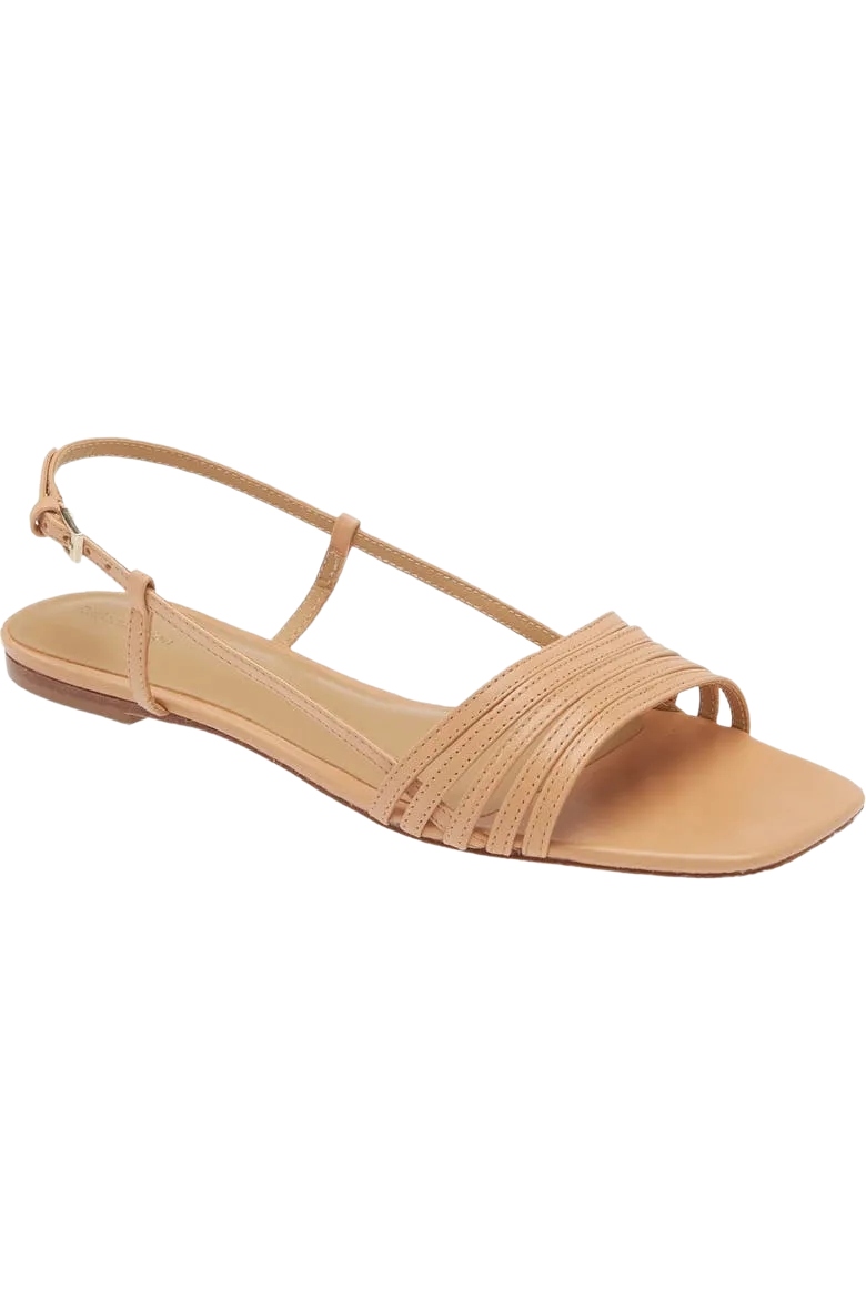 Millie Lattice Flat Sandal