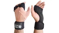 the Bear Grip is Minimalist gym glove for maximum grip