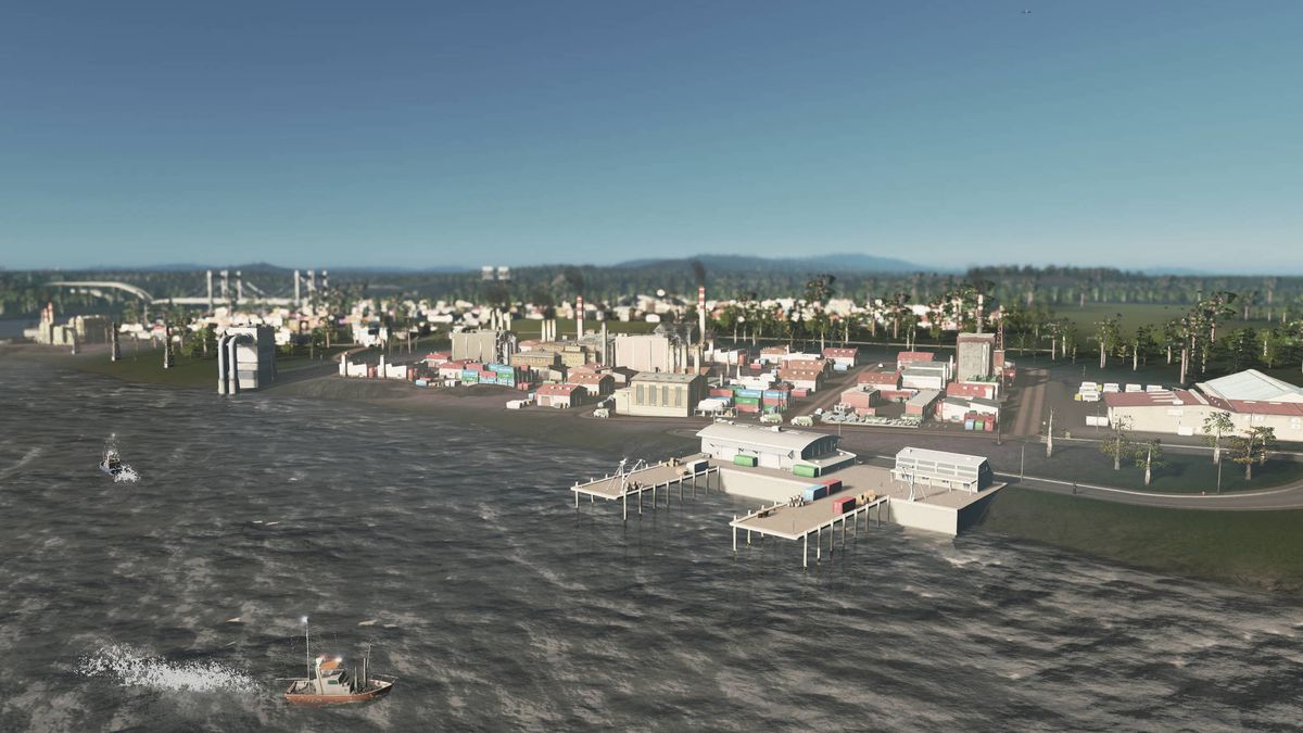 Cities: Skylines Sunset Harbor