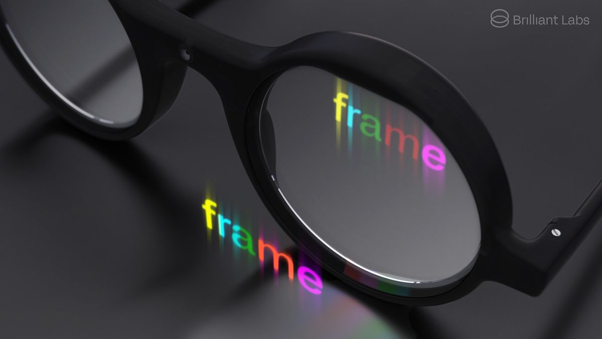 Brilliant Labs Frames smart glasses official images
