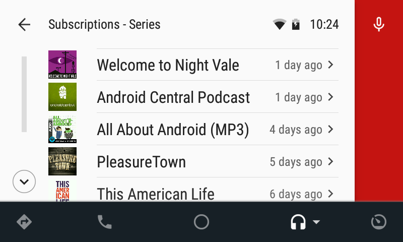 Player FM on Android Auto